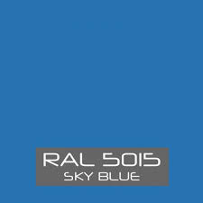 RAL 5015 Sky Blue tinned Paint